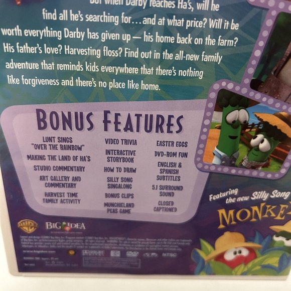VeggieTales: The Wonderful Wizard of Ha's (DVD) Pre-owned - Picture 3 of 4
